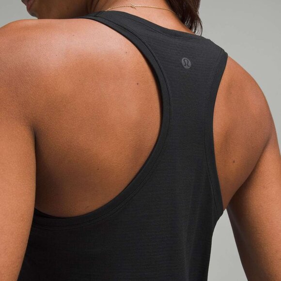 NEW Lululemon Swiftly Tech Racerback Tank Top 2.0 *Hip Length Black / Black sz 6 - Picture 2 of 5